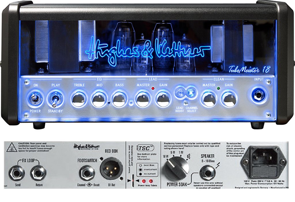 Hughes&Kettner TubeMeister 18 Head HUK-TM18 取扱説明書・レビュー